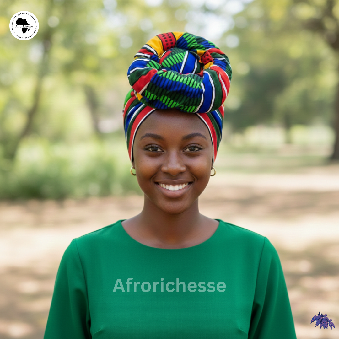 African print/Ankara fabric headwrap/headwear/headpiece for women
