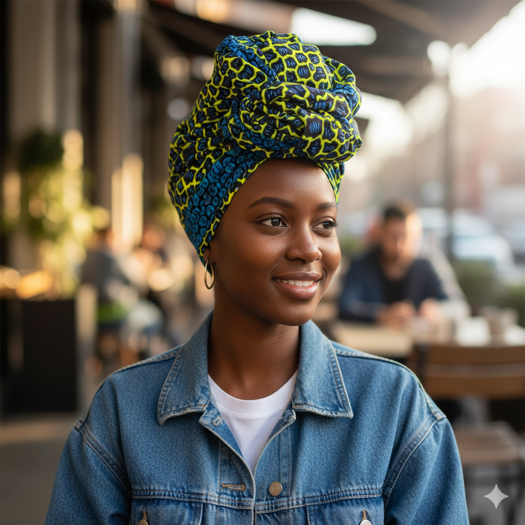 African print/Ankara fabric Headwrap/headwear/headpieces for women