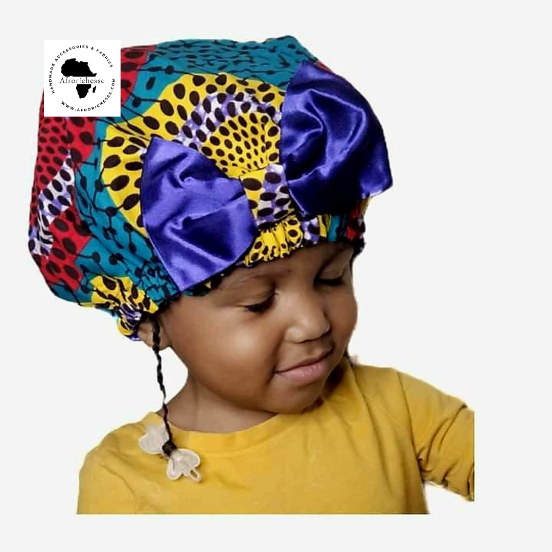 African print/Ankara fabric MOMMY & ME hair bonnet/headwear/headpiece