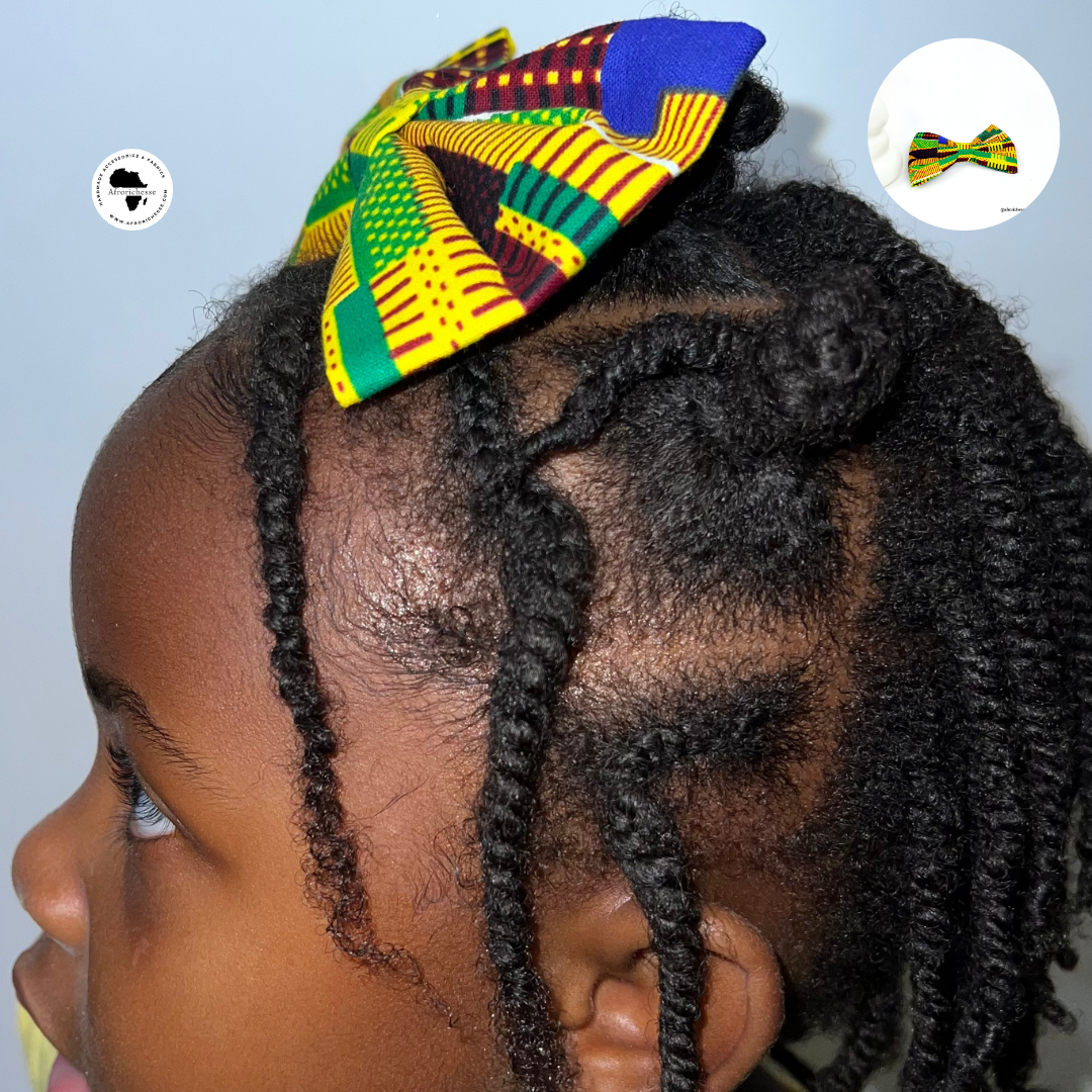 African print fabrics kids hair bows/headpieces