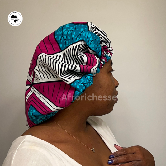 African print/Ankara fabric women hair bonnet/headwear/headpiece
