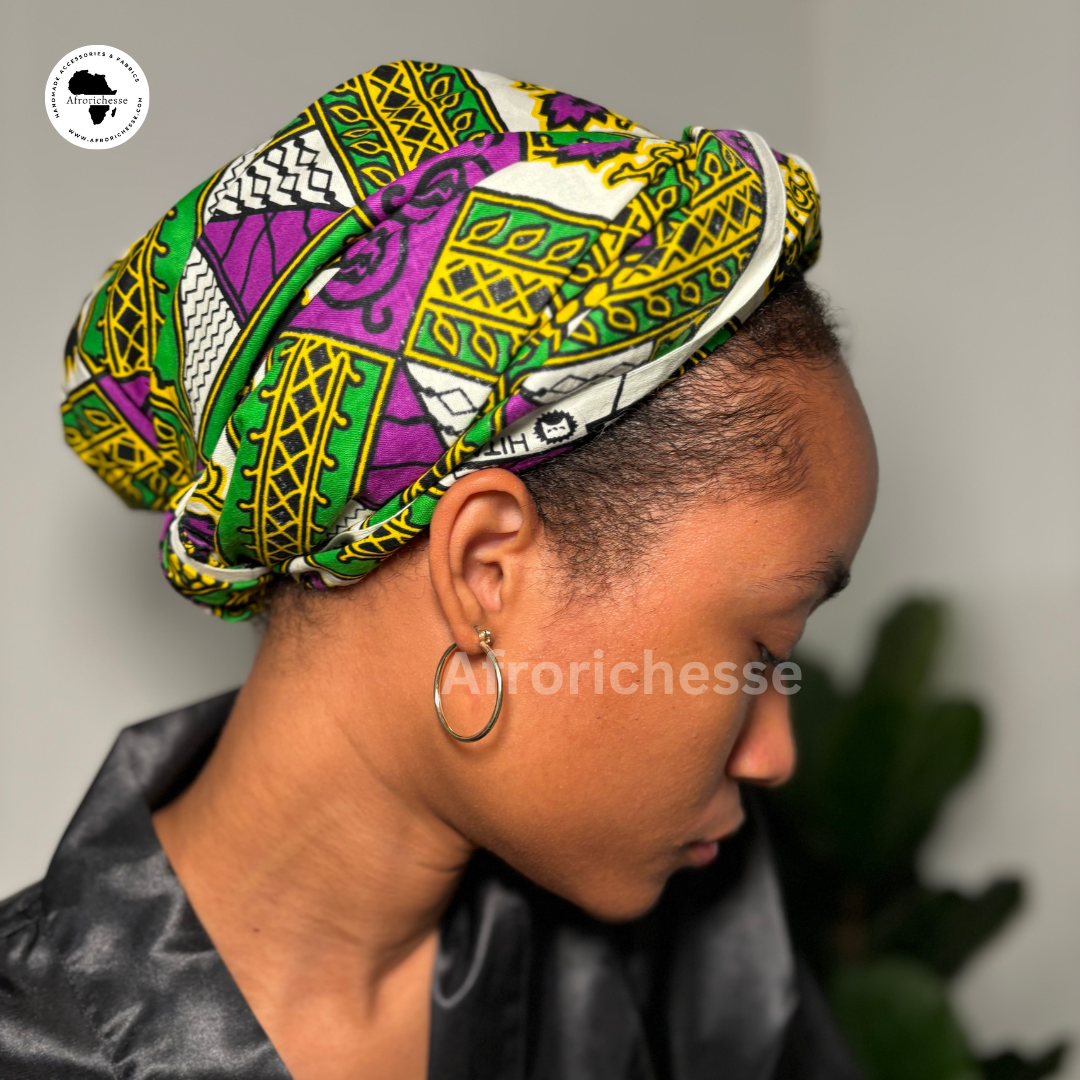 African print/Ankara fabric headwrap/headwear/headpiece for women
