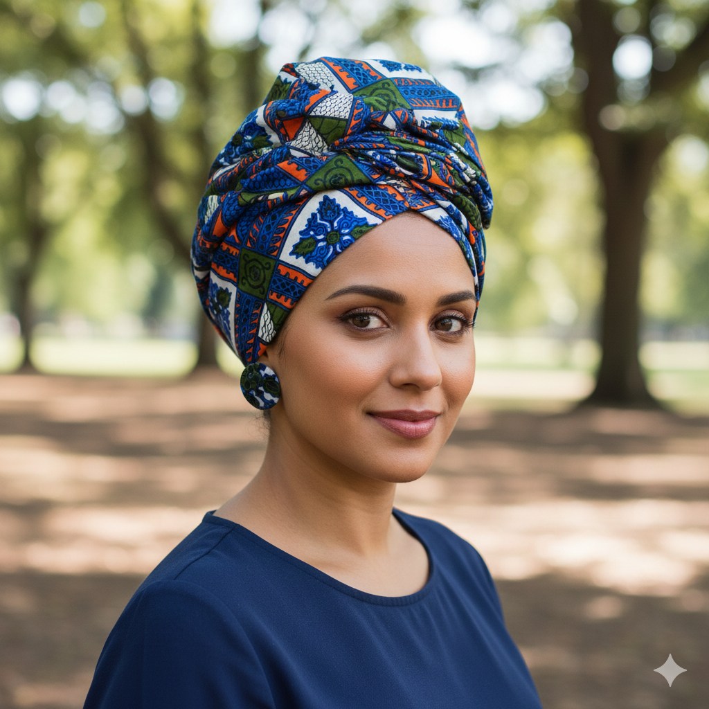 African print/Ankara fabric headwrap/headwear/headpiece for women