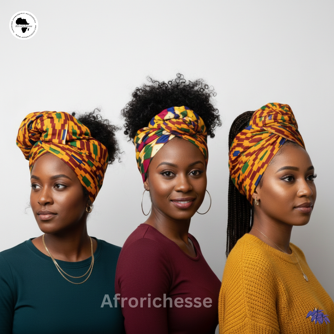 African print/Ankara fabric headwrap/headwear/headpiece for women