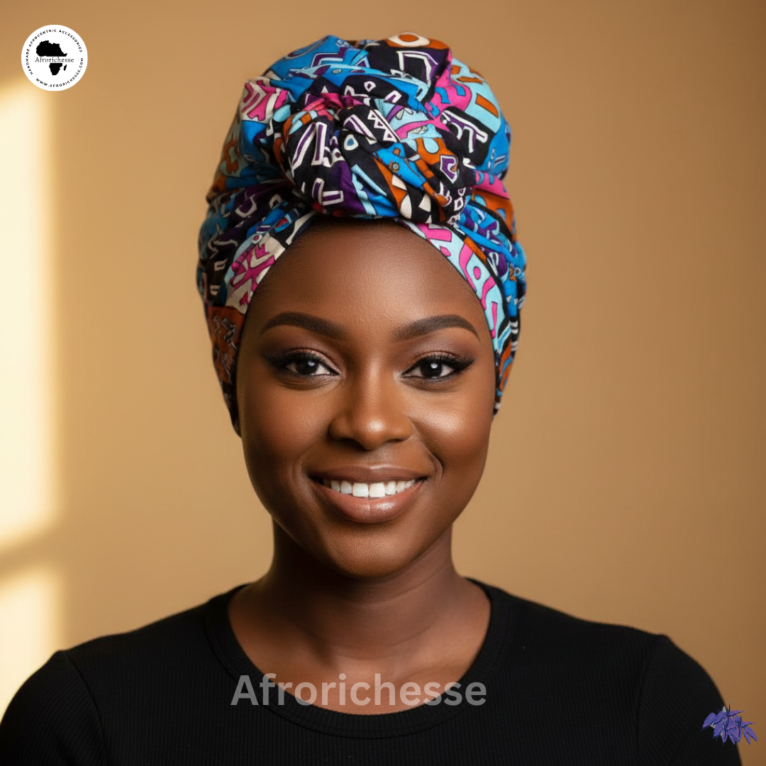 African print/Ankara fabric headwrap/headwear/headpiece for women