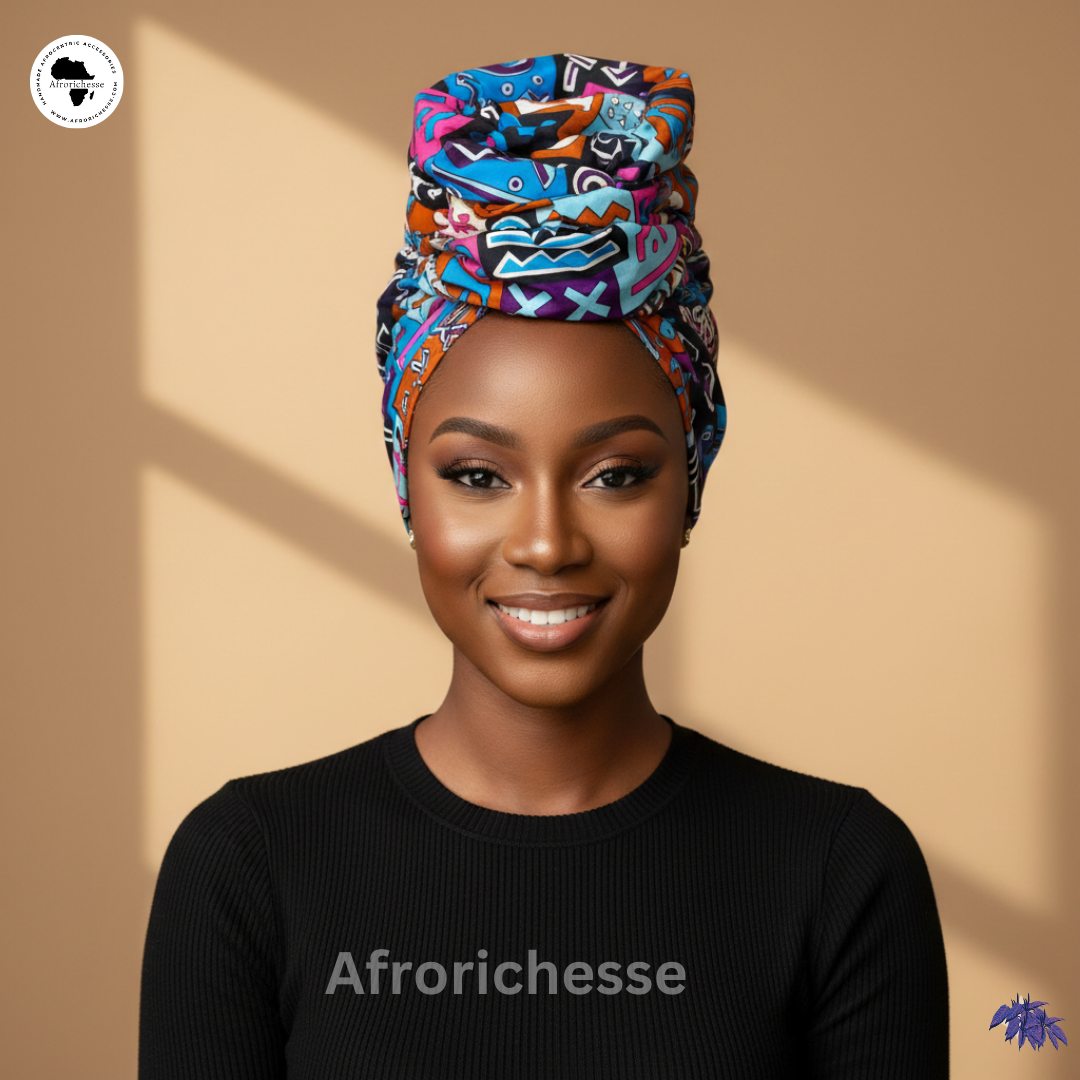 African print/Ankara fabric headwrap/headwear/headpiece for women