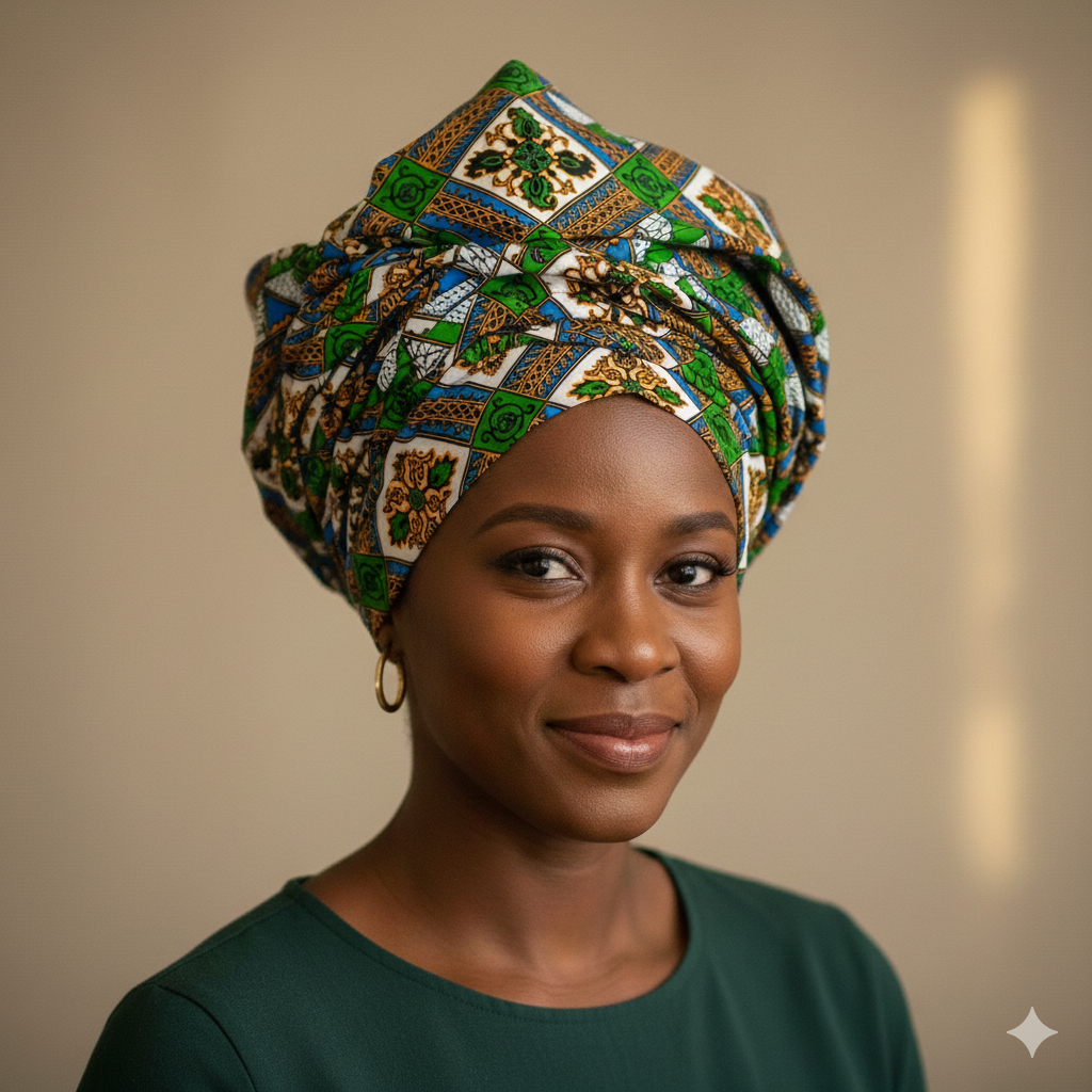 African print/Ankara fabric headwrap/headwear/headpiece for women
