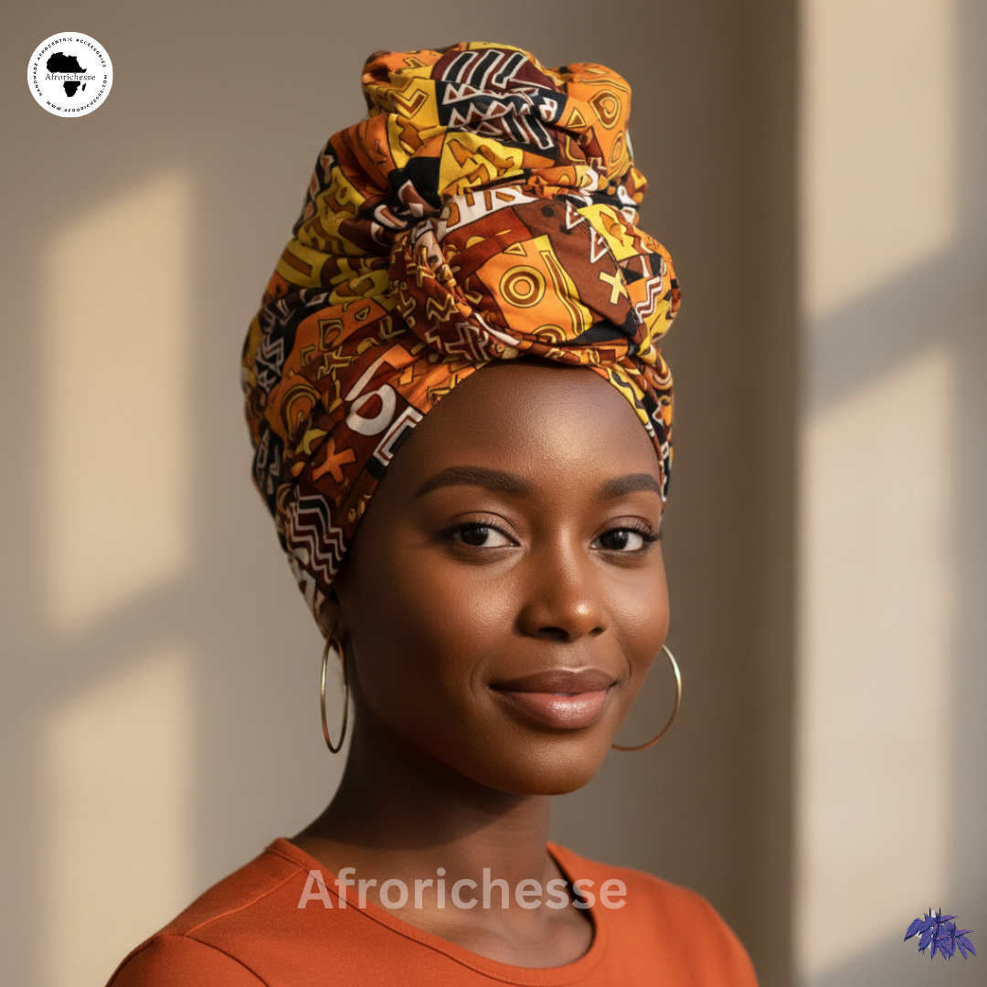 African print/Ankara fabric headwrap/headwear/headpiece for women