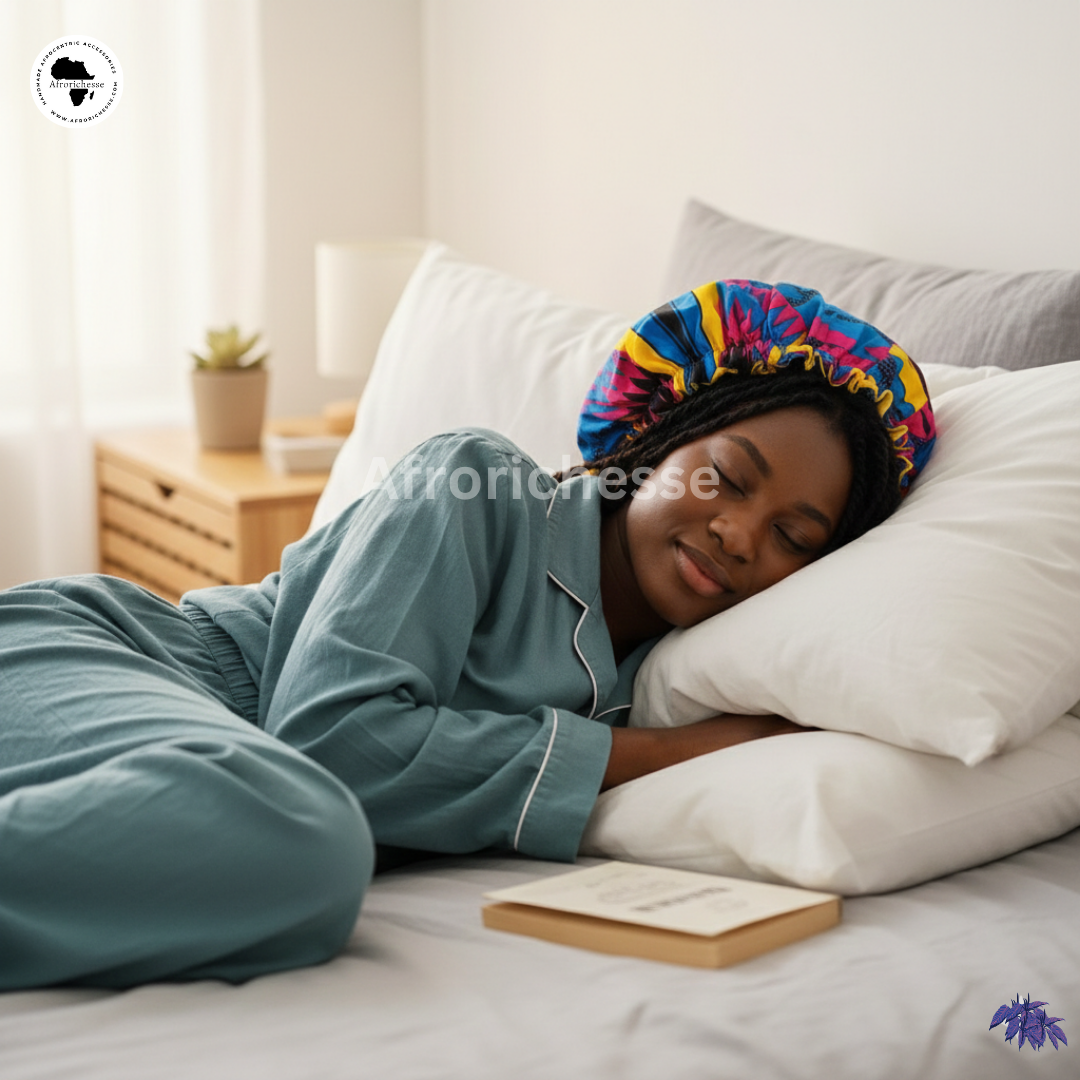 African print/Ankara fabric/ women hair bonnet/headwear/headpiece