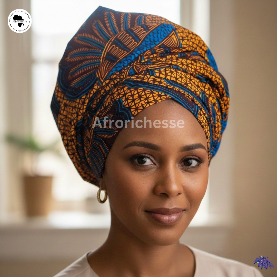 African print/Ankara fabric headwrap/headwear/headpiece for women