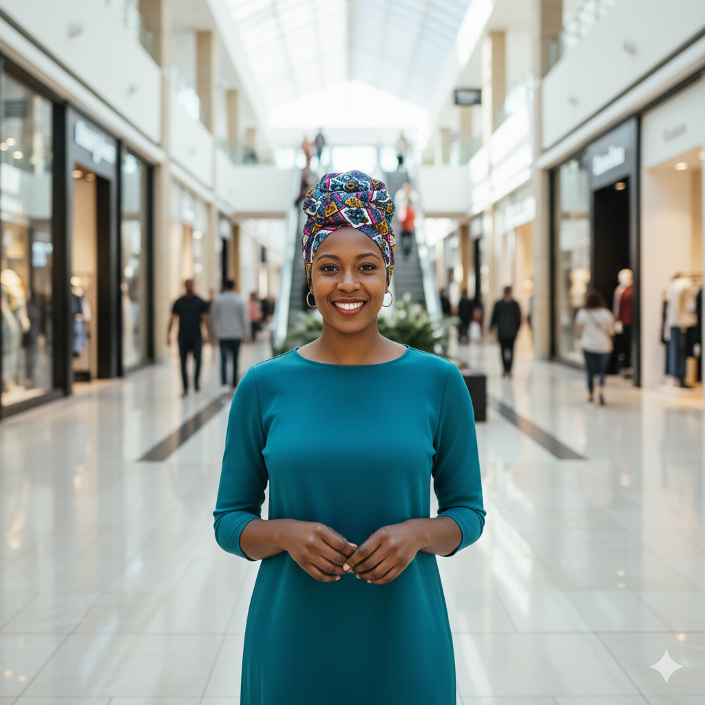 African print/Ankara fabric headwrap/headwear/headpiece for women