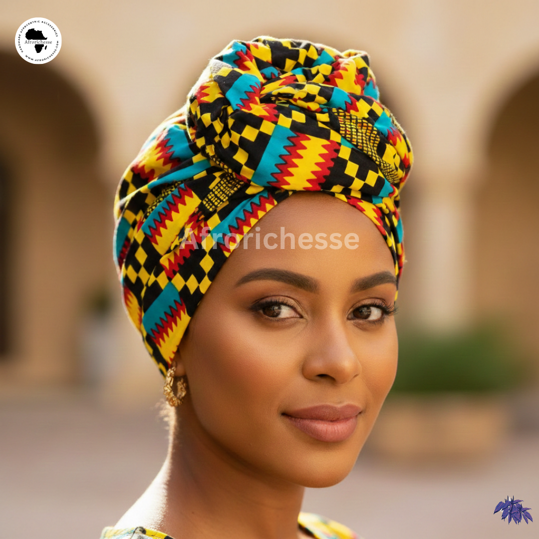 African print/Ankara fabric headwrap/headwear/headpiece for women