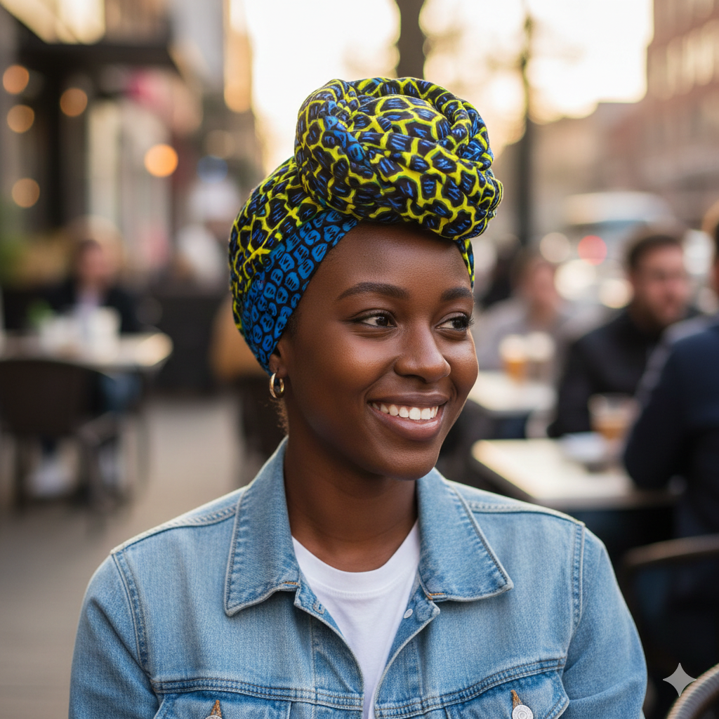 African print/Ankara fabric Headwrap/headwear/headpieces for women