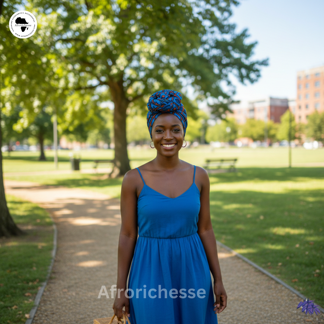 African print/Ankara fabric headwrap/headwear/headpiece for women