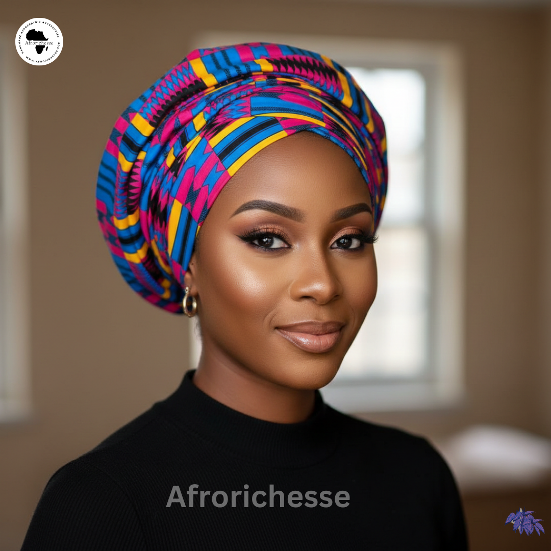 African print/Ankara fabric headwrap/headwear/headpiece for women