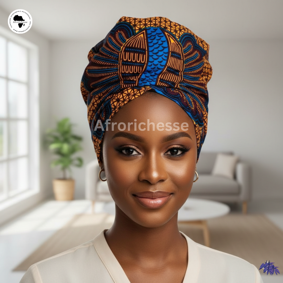African print/Ankara fabric headwrap/headwear/headpiece for women